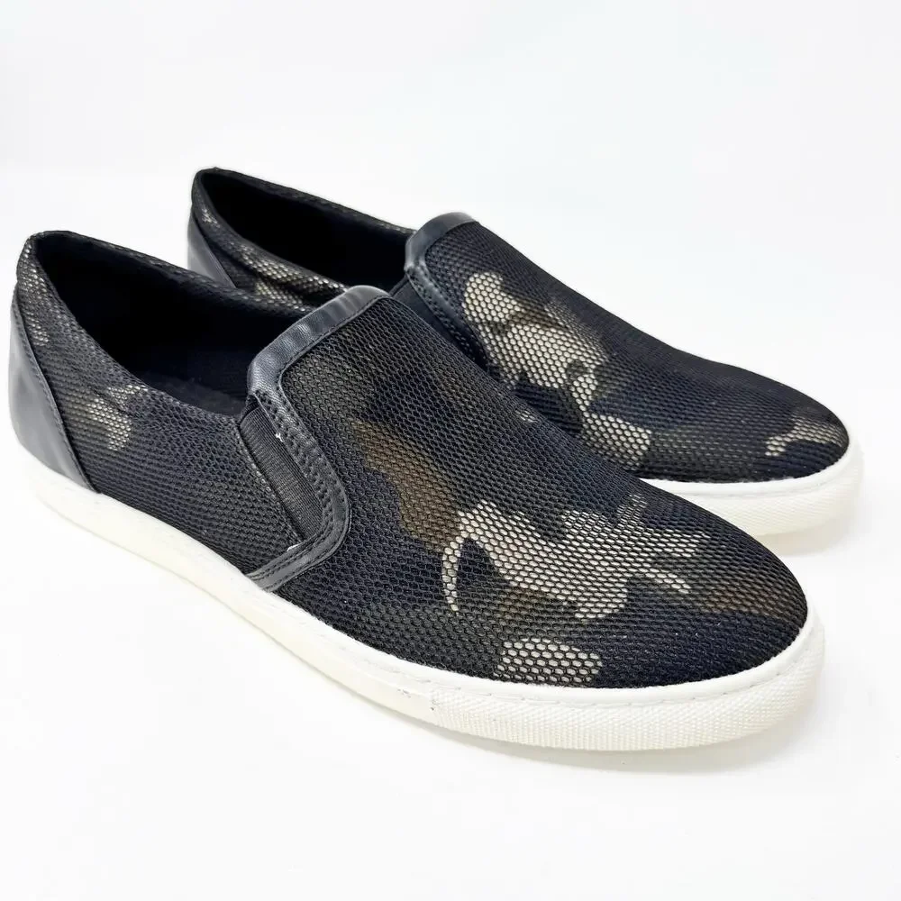 Bar III Men's Rex Slip-On Sneakers Black Size 13
